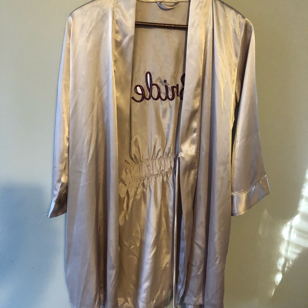 Bride Robe - Champagne - Picture 2 of 2